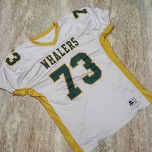 SPORTS BELL WHALERS FOOTBALL JERSEY 2XL